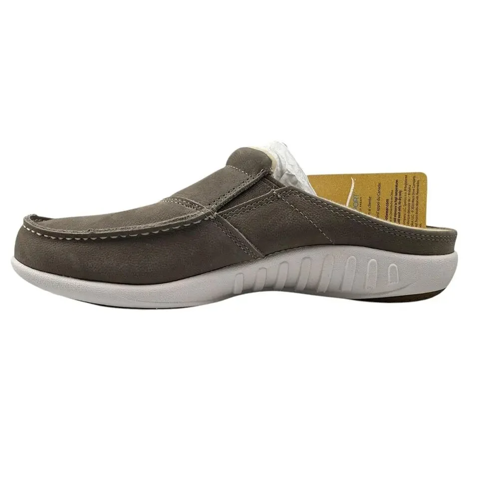 Waco Shoe Company Spenco Men's Siesta Nubuck Mule, Fossil, 7.5 - Picture 4 of 8